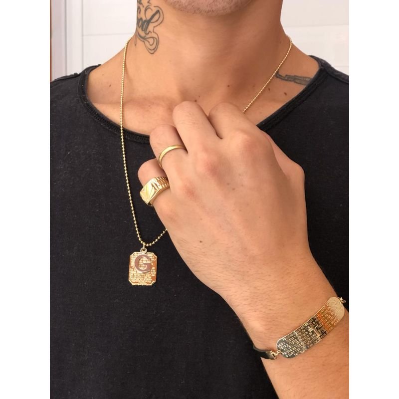 ANEIS MASCULINOS EM OURO 18K
