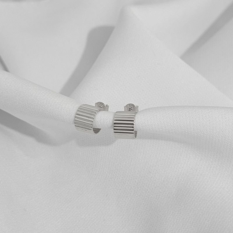 ARGOLA PP RISCADA EM RÓDIO BRANCO