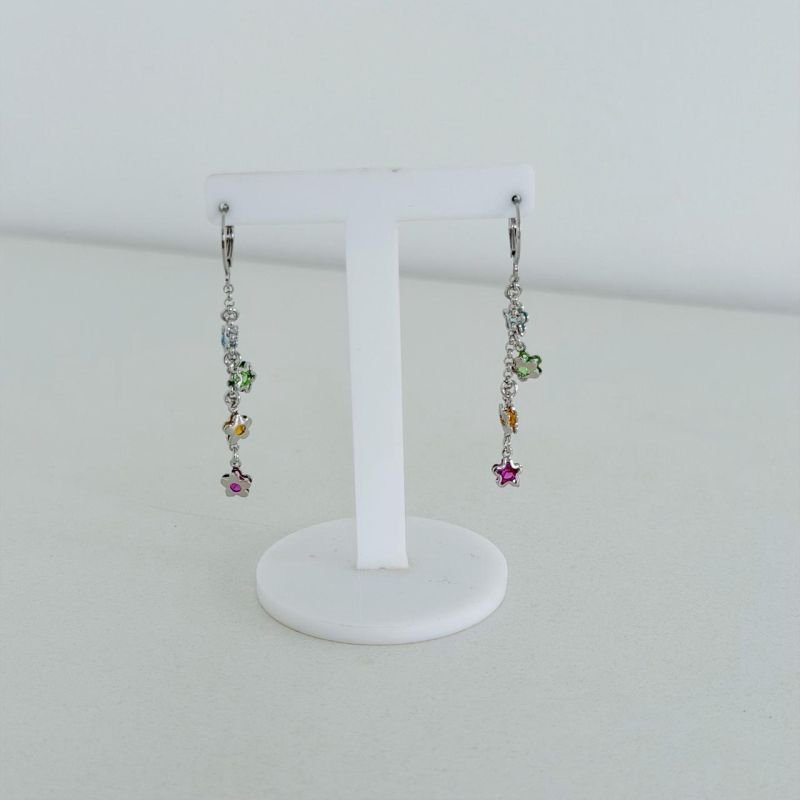 ARTICULADO COM FLORZINHA COLOR EM RÓDIO BRANCO