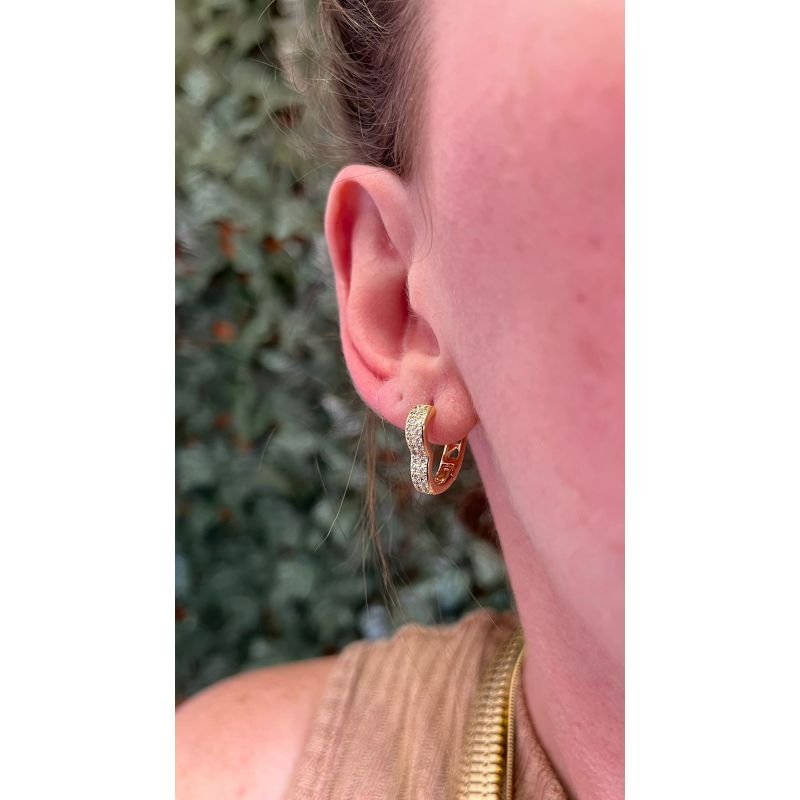 ARTICULADO CORAÇÃO CRAVEJADO EM OURO 18K
