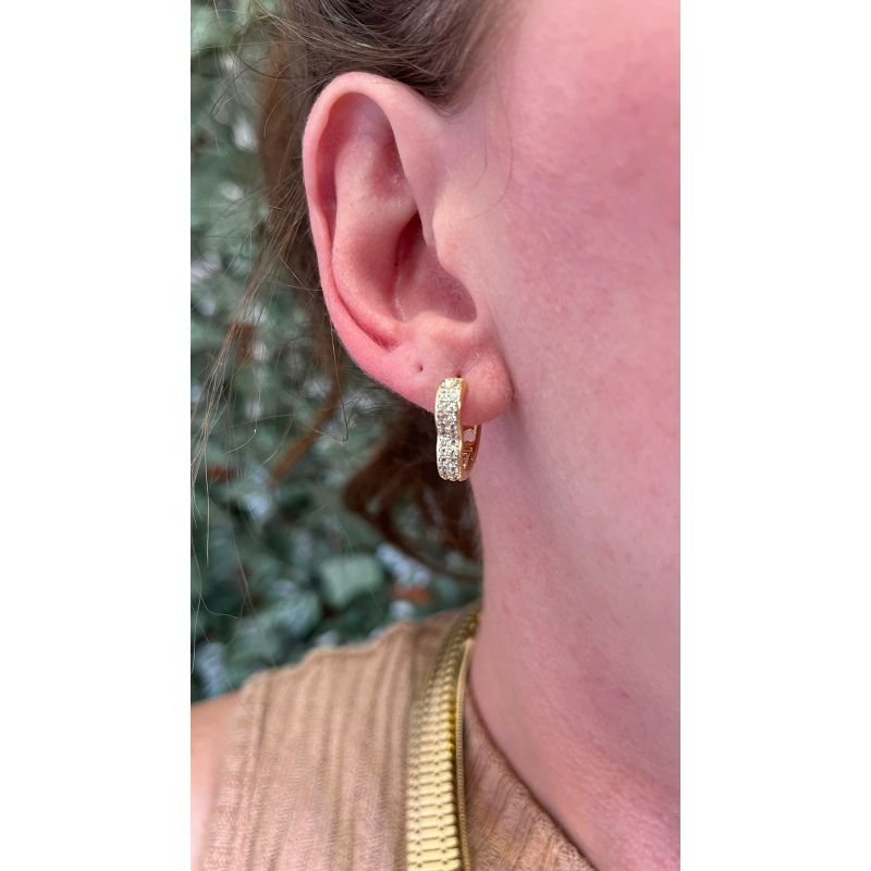 ARTICULADO CORAÇÃO CRAVEJADO EM OURO 18K