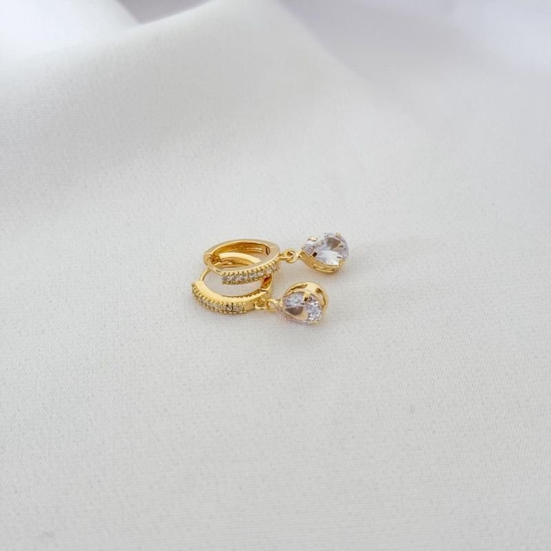 ARTICULADO GOTA 6X8 EM OURO 18K