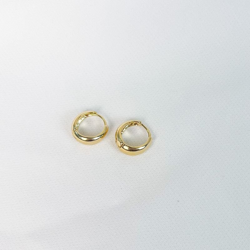 BRINCO ARTICULADO LISO 1,3CM EM OURO 18K