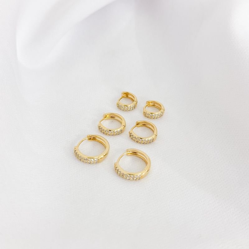 BRINCO TRIO ARTICULADO EM OURO 18K