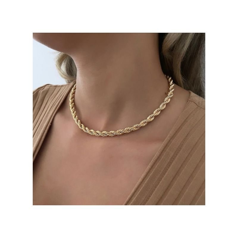 CHOCKER FIO BAIANO 4,00 EM OURO 18K