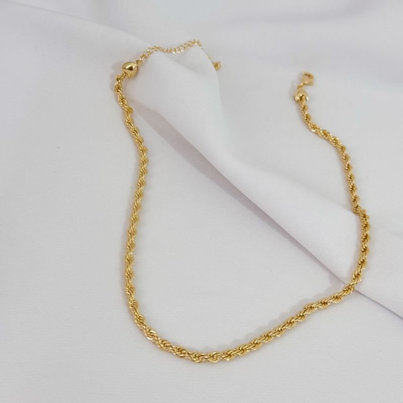 CHOCKER FIO BAIANO 4,00 EM OURO 18K