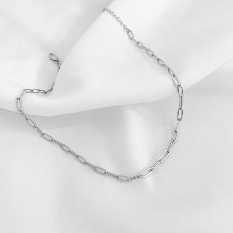 COLAR CARTIER 45CM EM RÓDIO BRANCO
