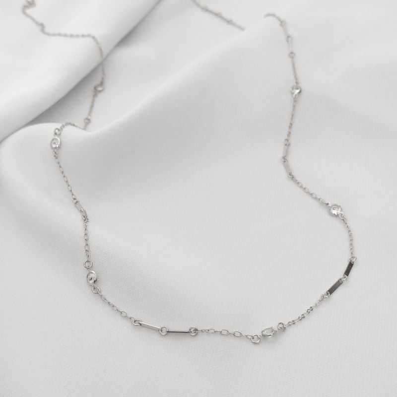 COLAR PALITOS LISOS EM RÓDIO BRANCO