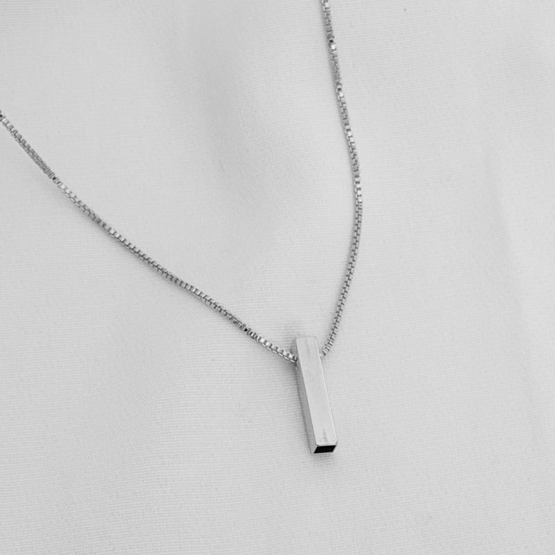 COLAR VENEZIANA 1,2MM 60M COM TUBO QUADRADO EM RÓDIO BRANCO