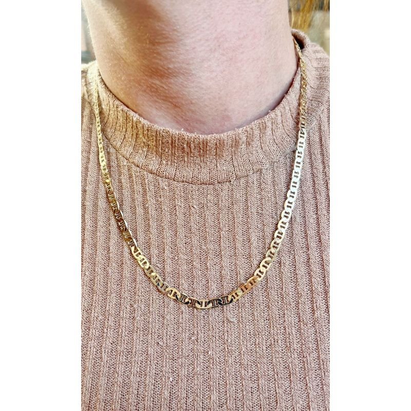 CORR GUCCI MÉDIA 45CM EM OURO 18K