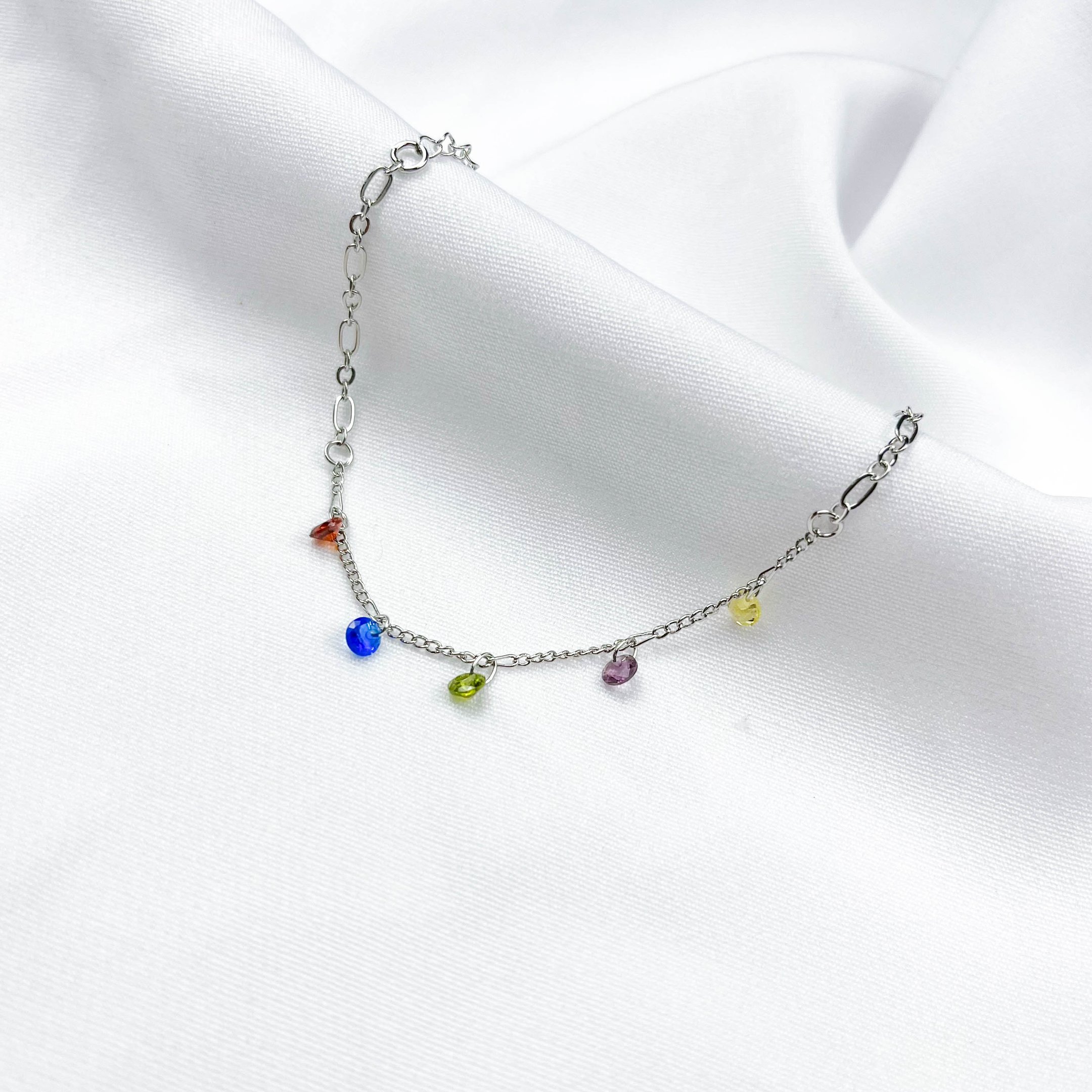 PULSEIRA PEDRINHAS COLORIDAS