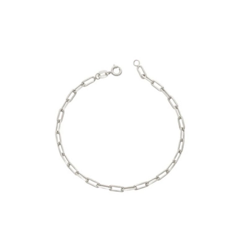 PULSEIRA CARTIER FINA EM RÓDIO BRANCO