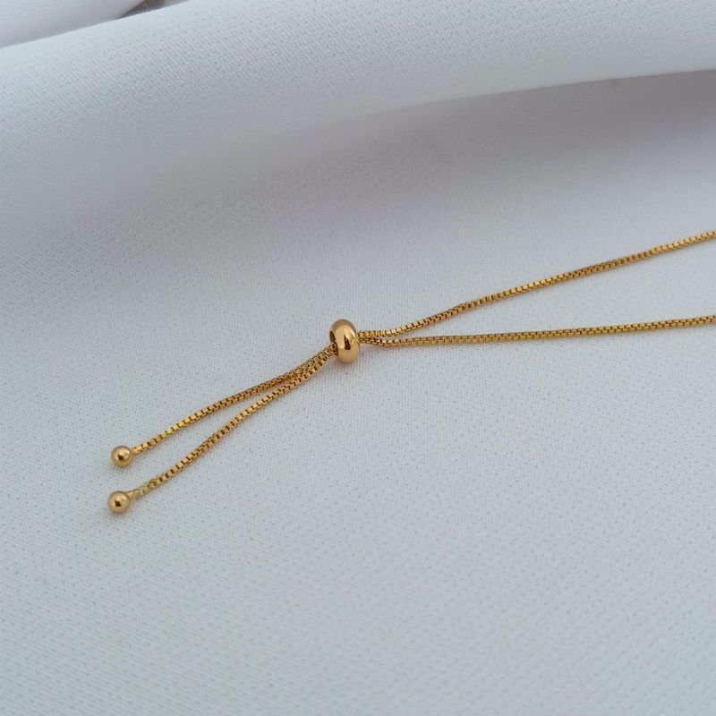 PULSEIRA FECHO SILICONE COM RETANGULOS DIAMANTADO E ZIRCONIA EM OURO 18K