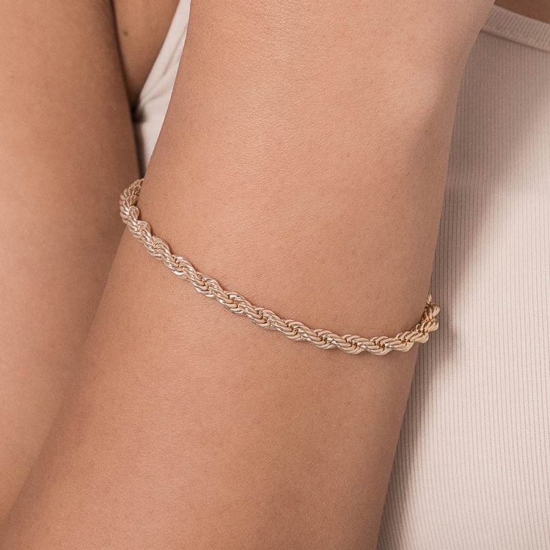 PULSEIRA FIO BAIANO DE 2.0MM EM OURO 18K