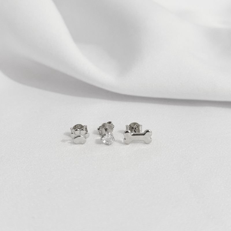 TRIO PATINHA, OSSO E CORACAO EM RÓDIO BRANCO