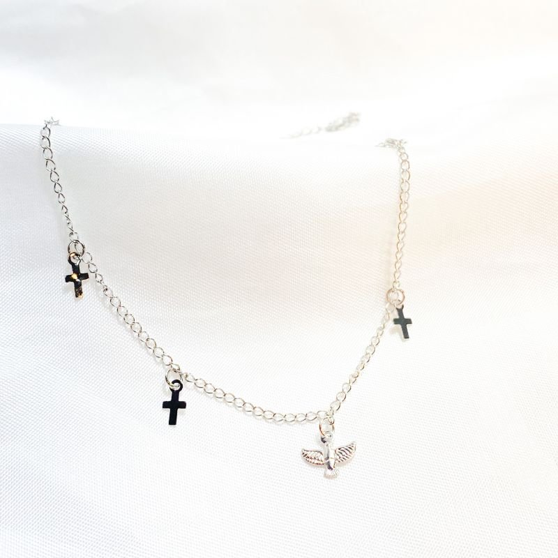 TORNOZELEIRA CRUZ E ESPIRITO SANTO EM RÓDIO BRANCO
